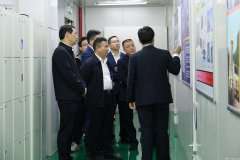 宜春市电子信息产业链招商小分队莅临乐发官方版网站登录入口-乐发(中国)参观调研